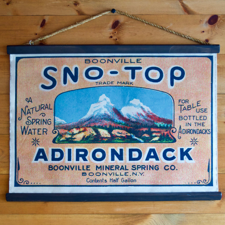 Adirondack Mineral Water Wall Chart | Dartbrook Signature Collection