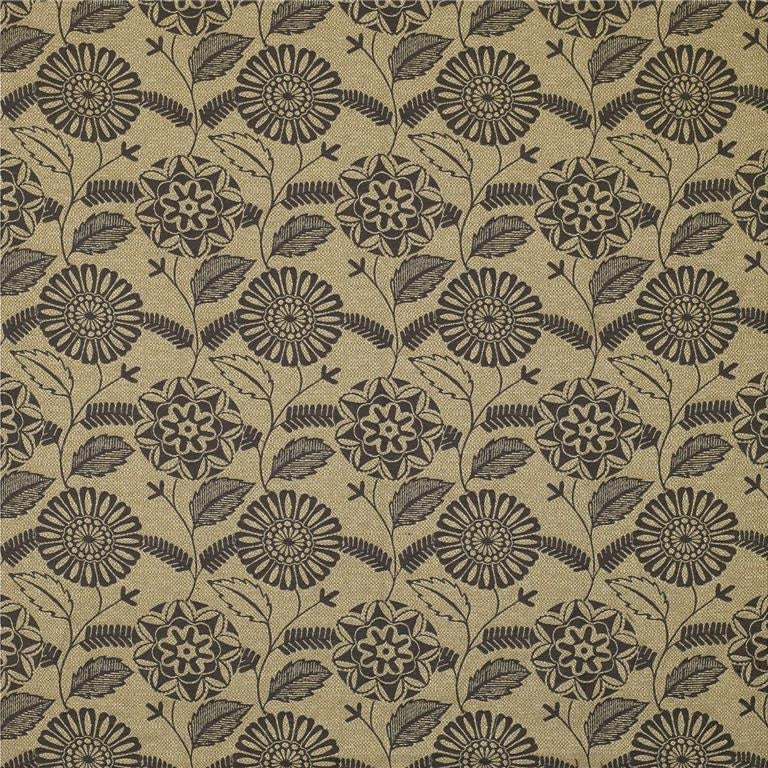 Floral Fabric in Natural Tones