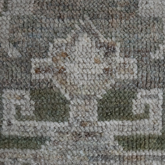 Tight Back Blue, Cream, and Sage Rug Upholstered Lounge Chair with Turned Front Legs on Casters, Fabric Detail