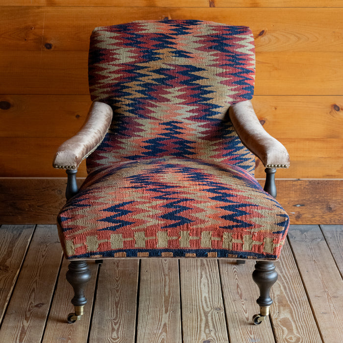 Rug Upholstered Lounge Chair