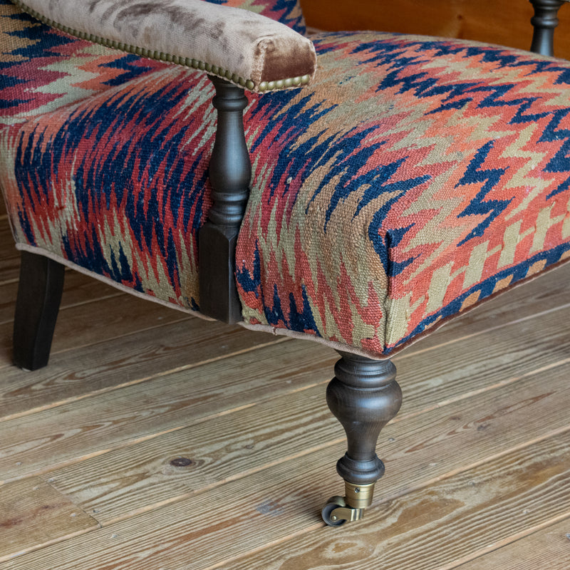 Rug Upholstered Lounge Chair