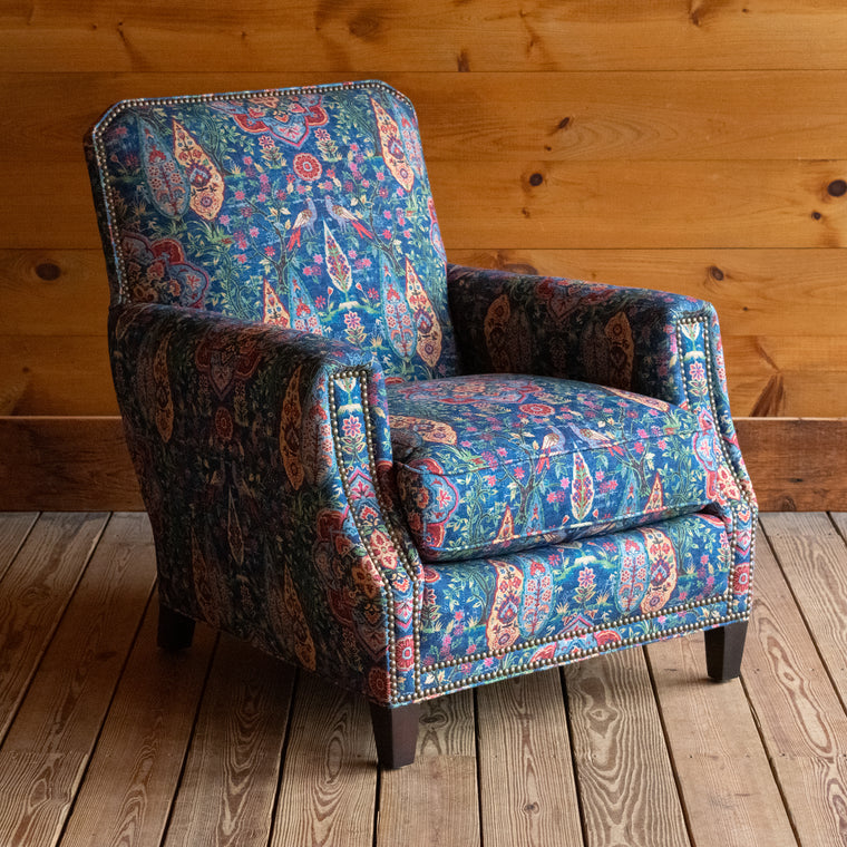 Lakeside Club Chair in Hanley Jewel