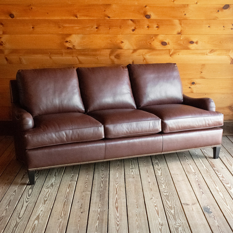 Eli Leather Sofa