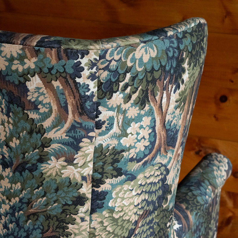 Forest Wingback Storytelling Chair