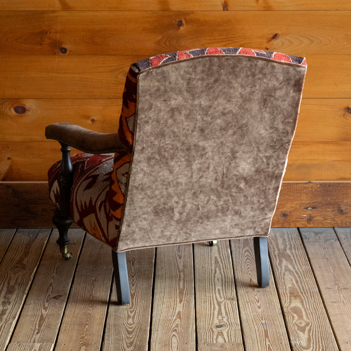 Rug Upholstered Lounge Chair