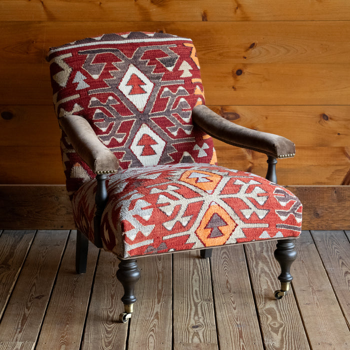 Rug Upholstered Lounge Chair