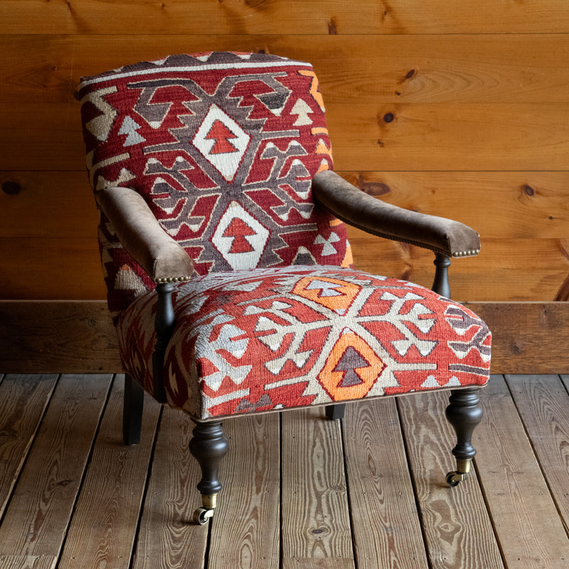 Rug Upholstered Lounge Chair