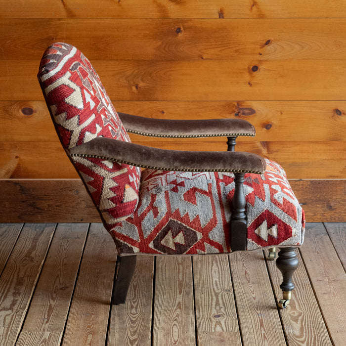 Rug Upholstered Lounge Chair