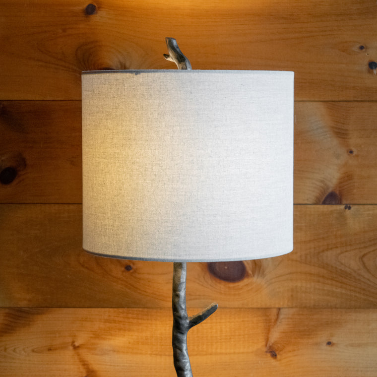 Boreal Cast Iron Tree Table Lamp, Base Detail