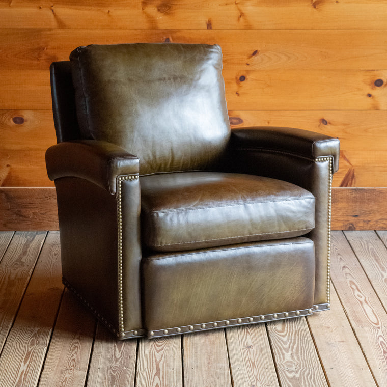 Cameo Olive Swivel Chair