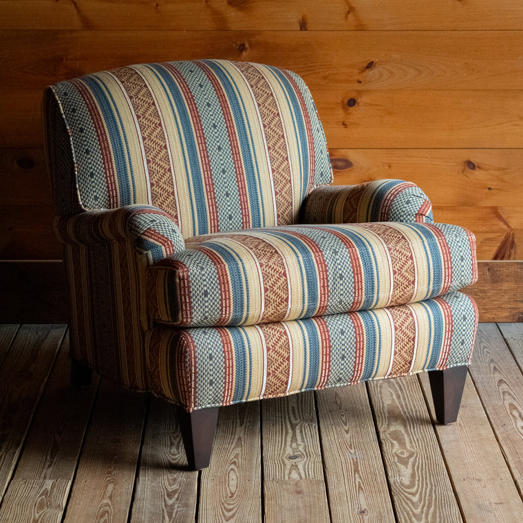 Aldrich Chair in Cloud Break Stripe
