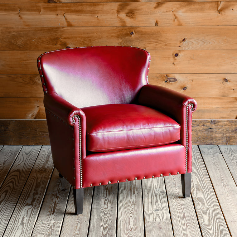 Traveler's Chair in Hutton Ruby