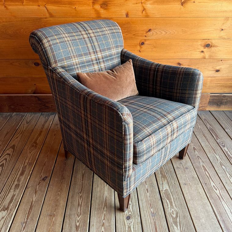 Calhoun Chair in Plaid