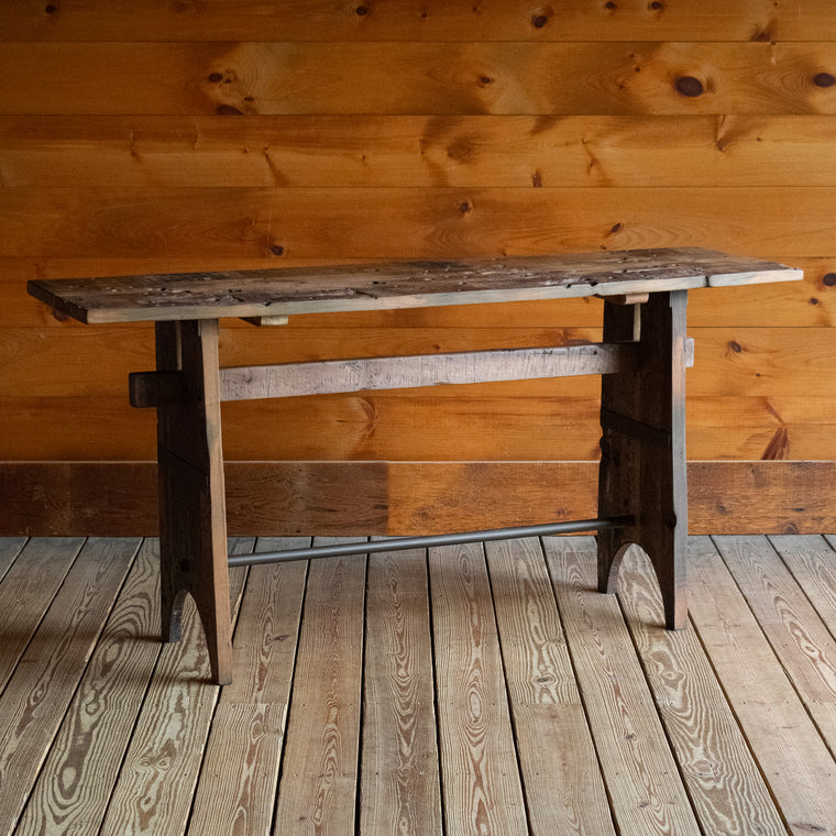 Rustic Teakwood Console Table