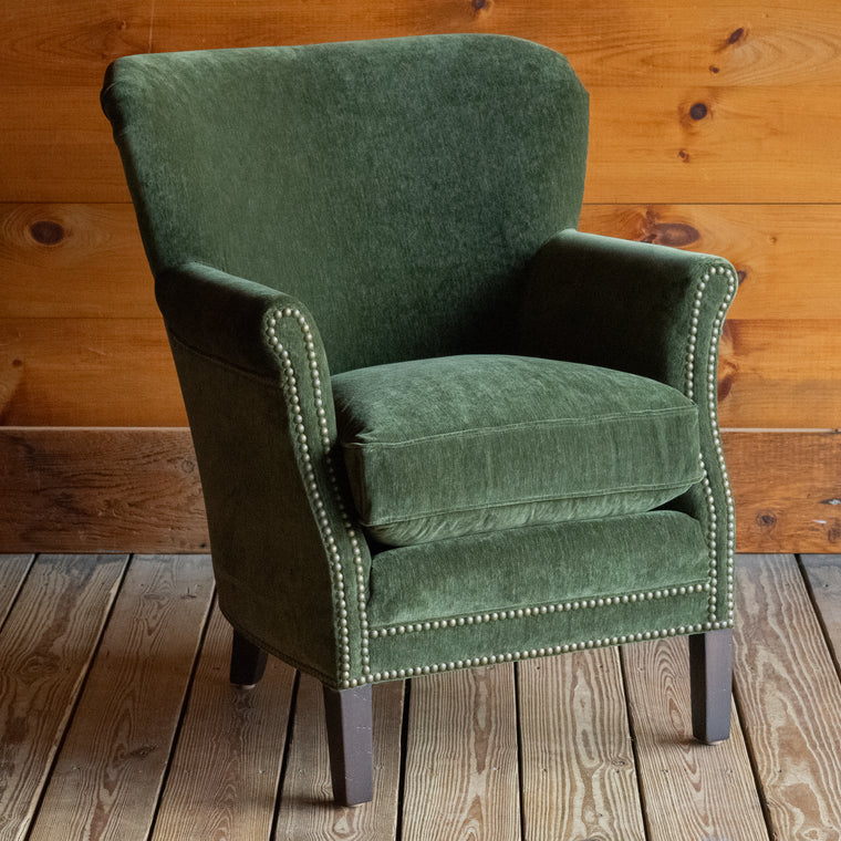 Hawthorn Fanback Chair in Everest Forest