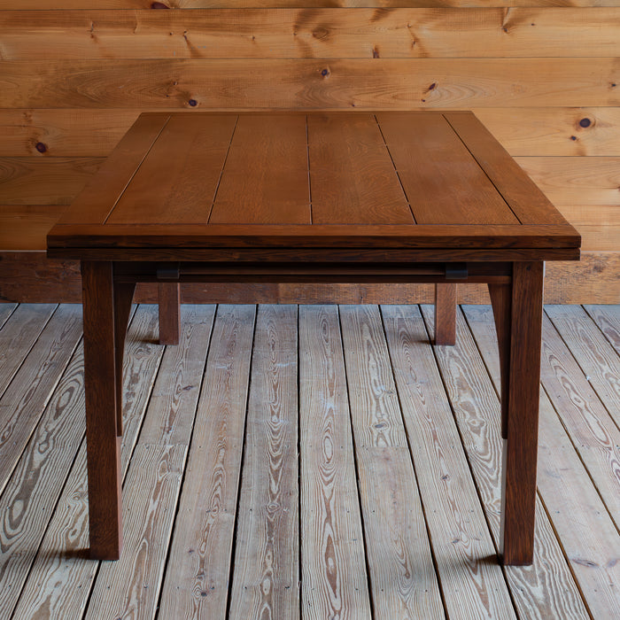 Stickley Mission Drawtop Dining Table, End View