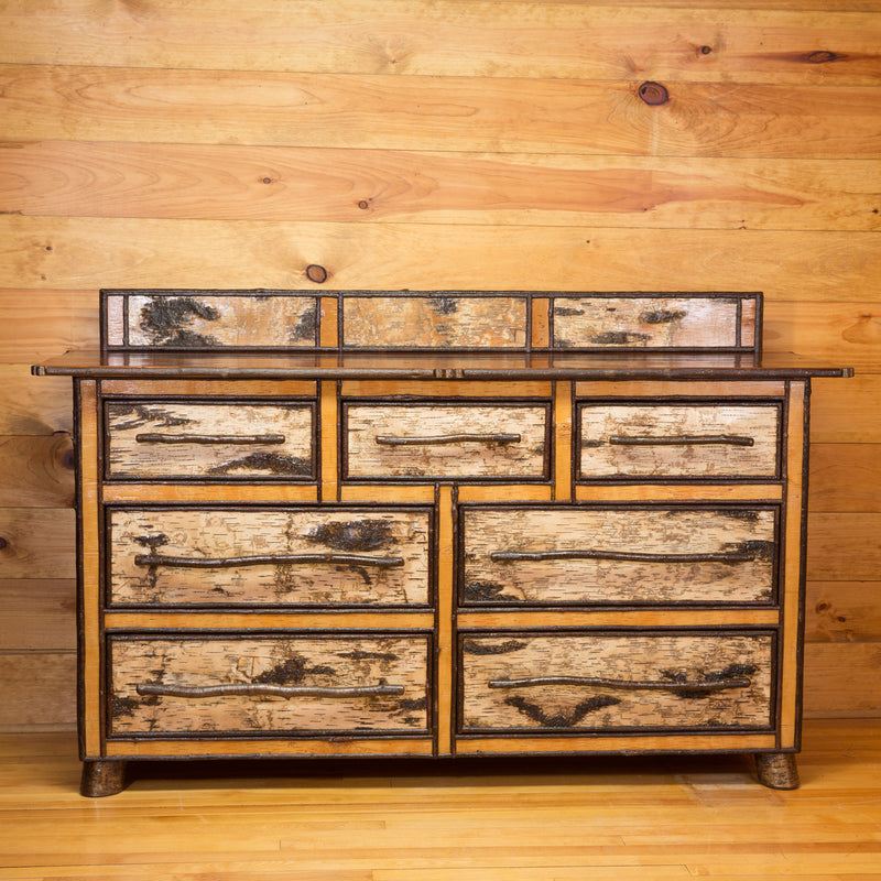 Rustic Birch Dresser 