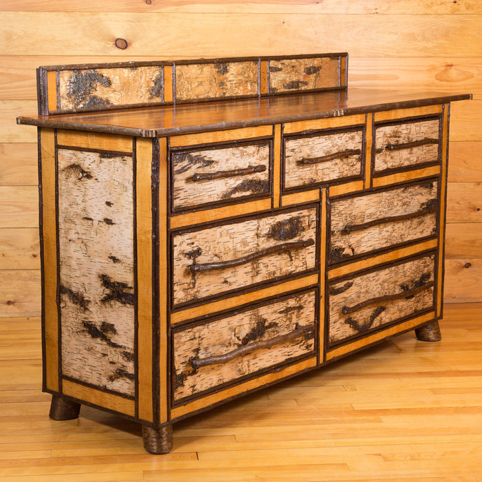 Rustic Birch Dresser 