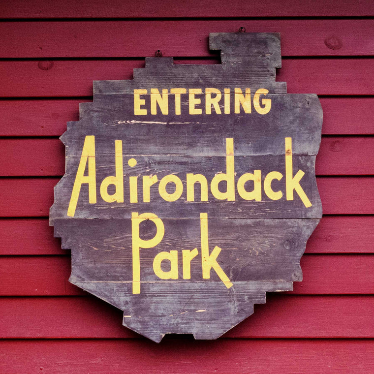 Entering Adirondack Park Sign