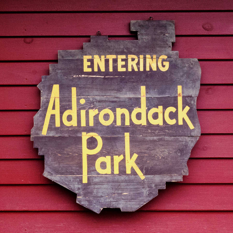 Entering Adirondack Park Sign