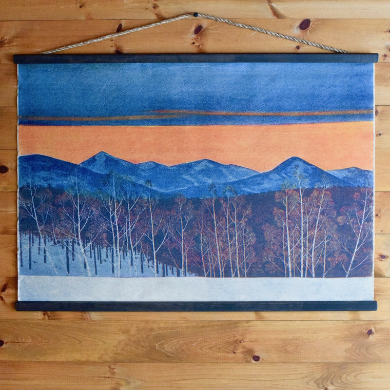 Rockwell Kent Adirondack Sunset Wall Chart | Dartbrook Signature Collection
