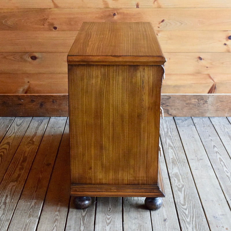 Recycled Pine Dresser with Antler Resin Handles