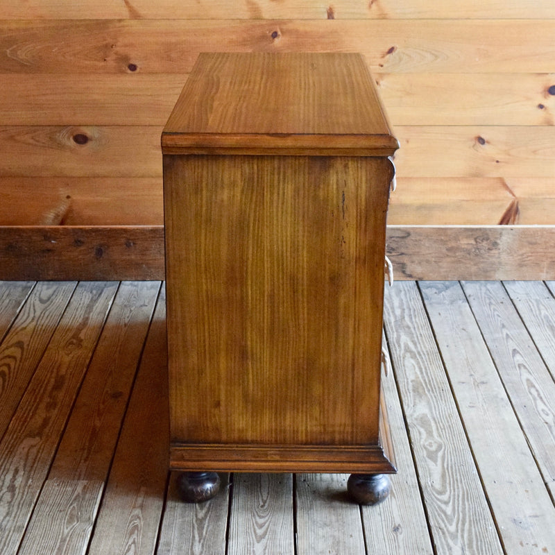 Recycled Pine Dresser with Antler Resin Handles