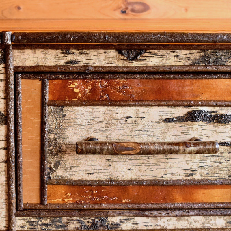 Handmade Trunk or Coffee Table with Antique Barnwood Top and Twin Drawers