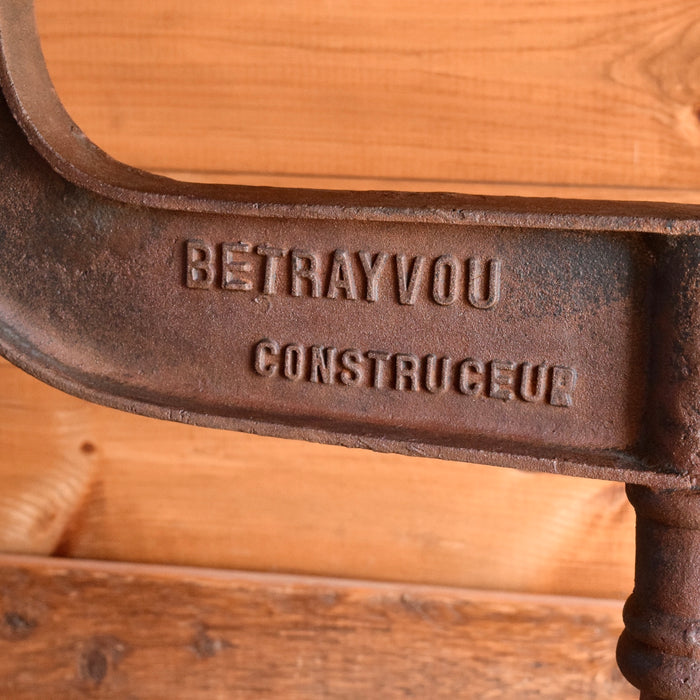 Rustic Reclaimed Teak and Iron Console Table 