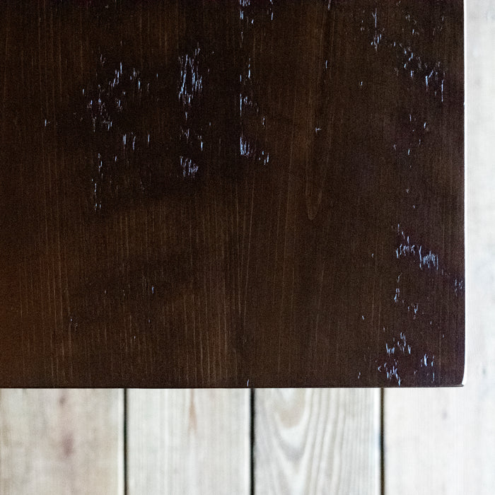 Solid 56" Pine, Hickory, and Maple Dresser with Seven Drawers