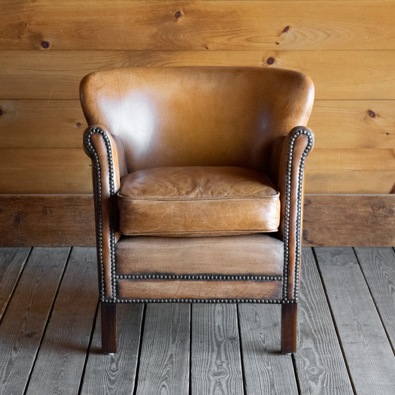 Jensen Leather Club Chair - Main Image