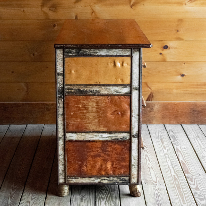 Premium Pine, White Birch, Yellow Birch, and Willow Dresser with Seven Drawers