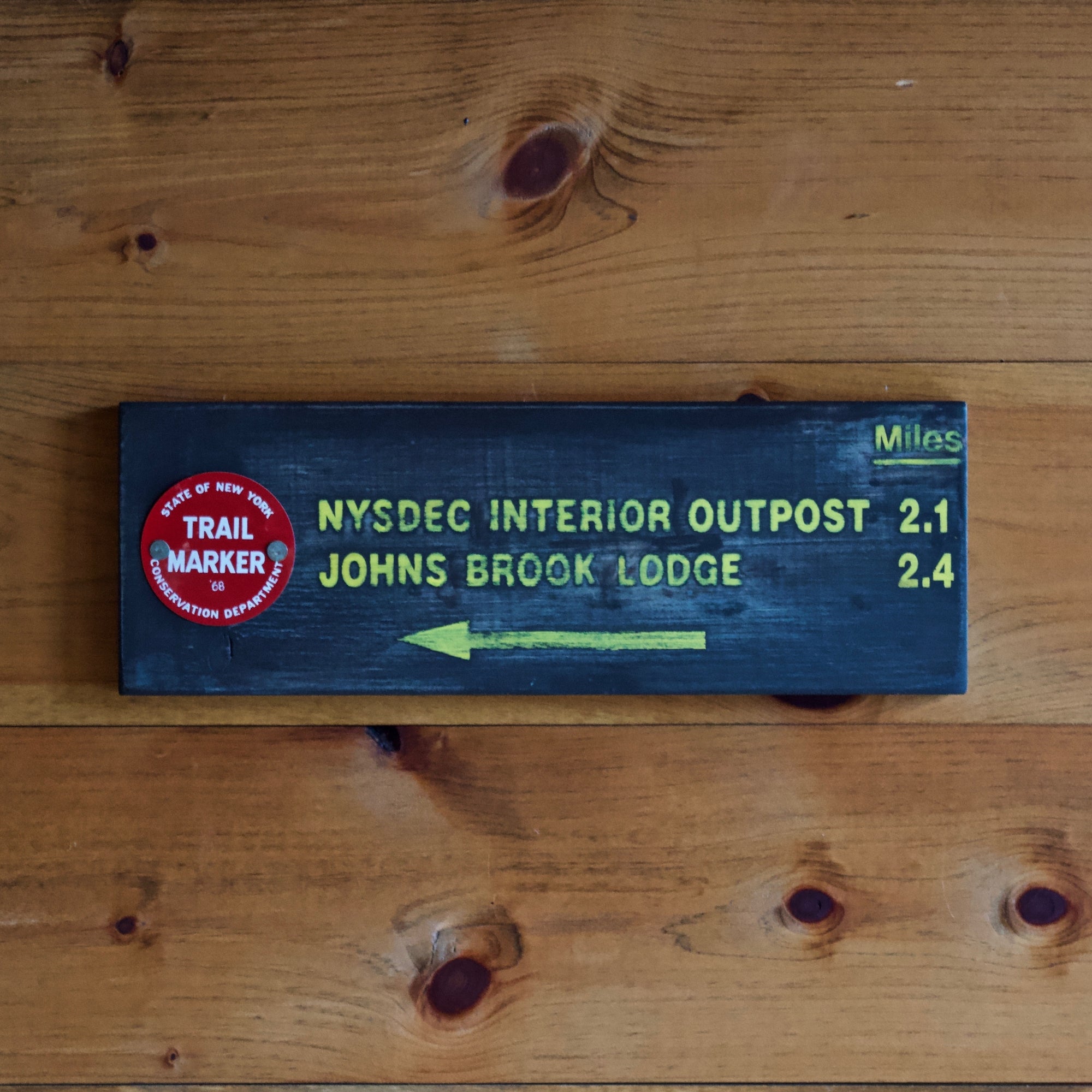 Adirondack Trail Sign | Adirondack Rustic Furniture – Dartbrook Rustic ...
