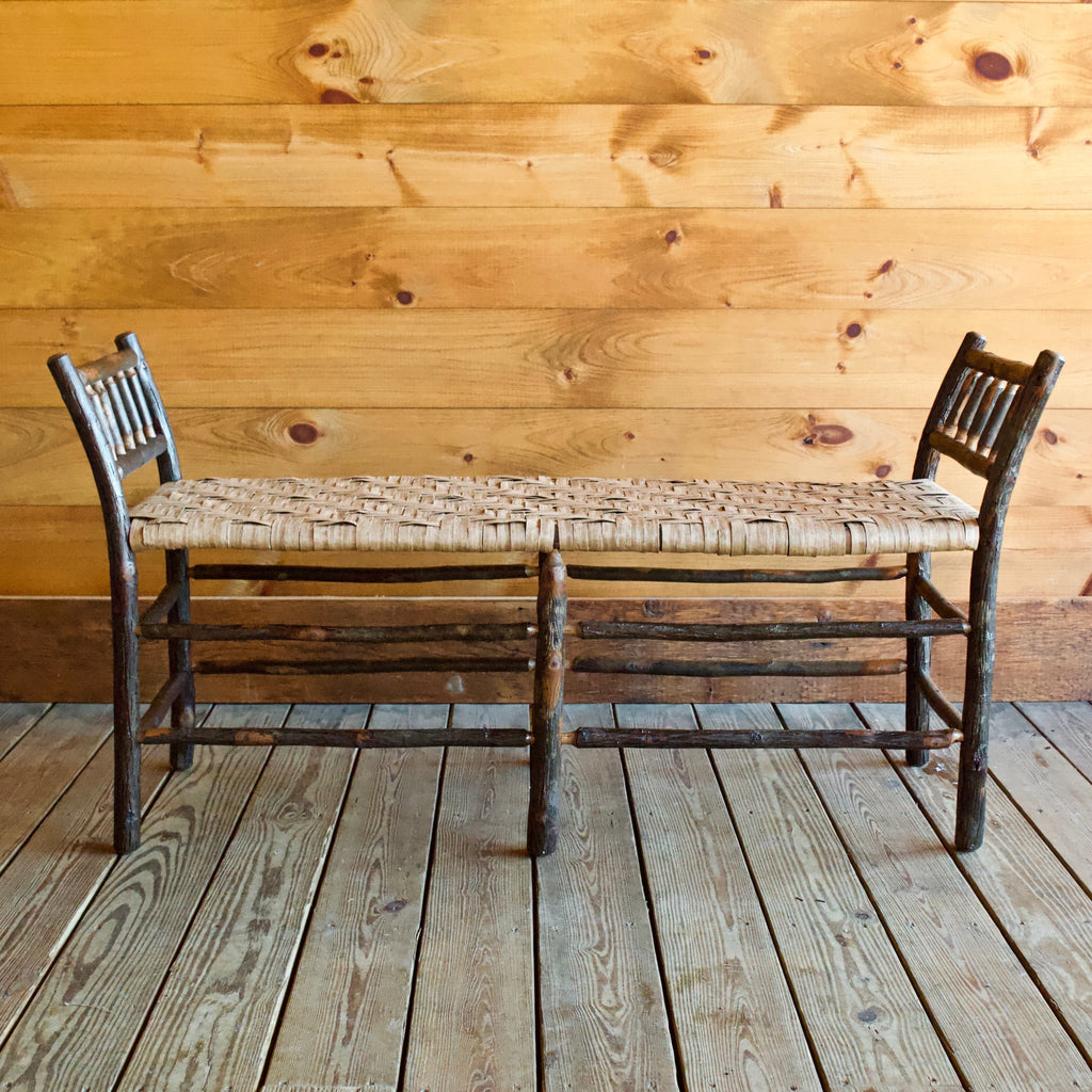 Roman Bench – Long | Rustic Furniture Store in NY – Dartbrook Rustic Goods