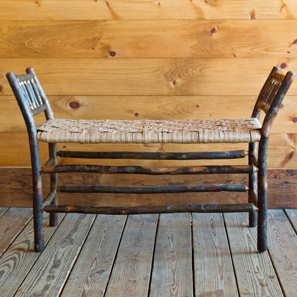 Roman Bench with Eco-friendly Paper Splint Seat
