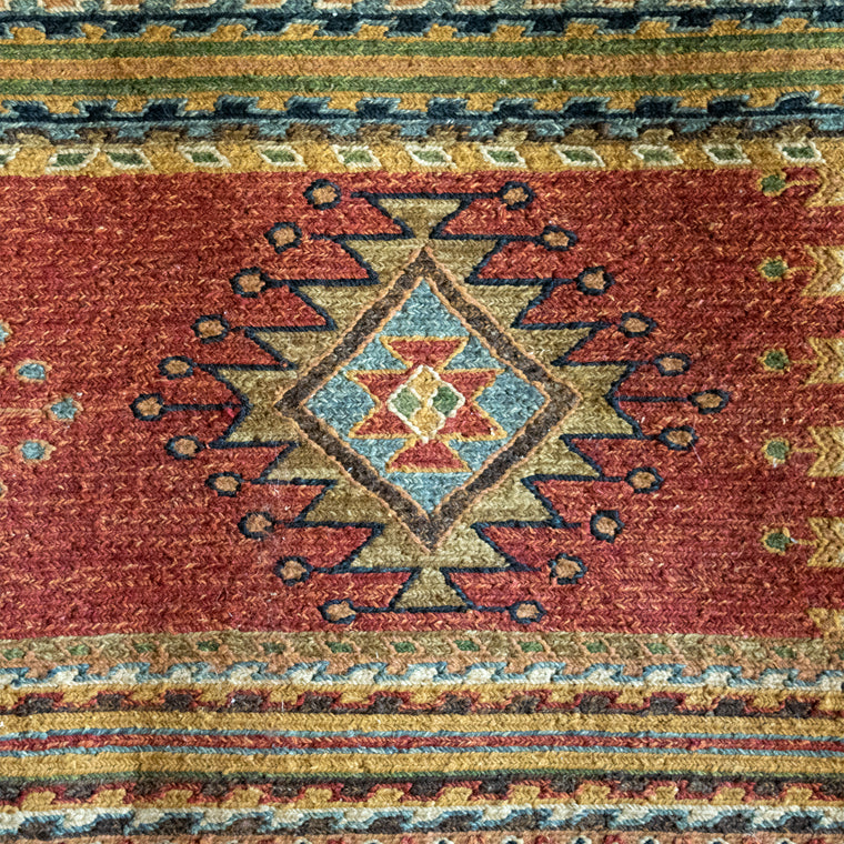 Hand Woven Soumak Wool Rug