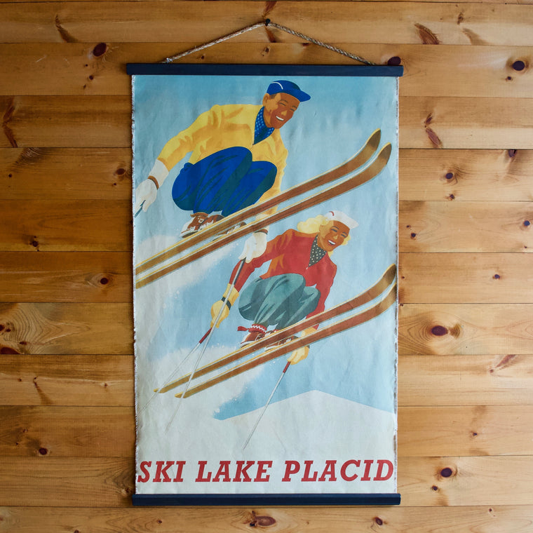 Ski Lake Placid Wall Chart | Dartbrook Signature Collection