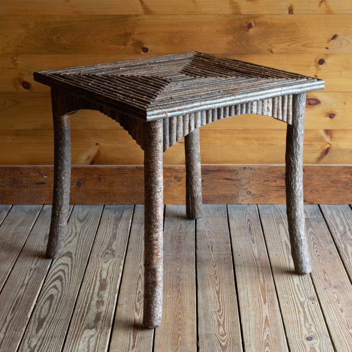 Mosaic Willow Twig and Poplar Game Table
