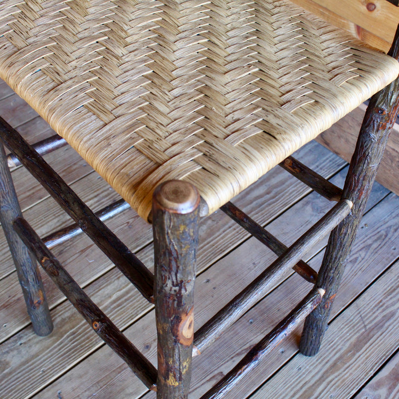 Scout's Honor Hickory and Splint Bar Stool Dartbrook Signature Collection