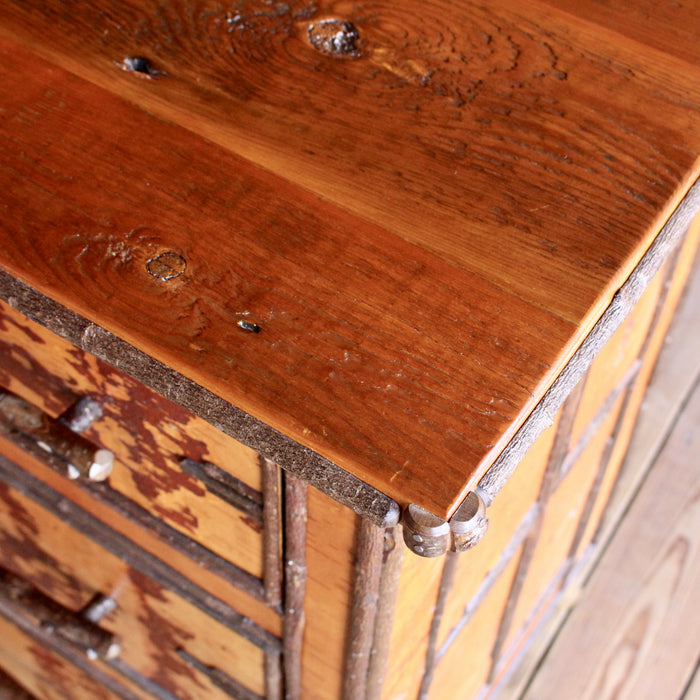 Deer Island Rustic Birch Dresser 