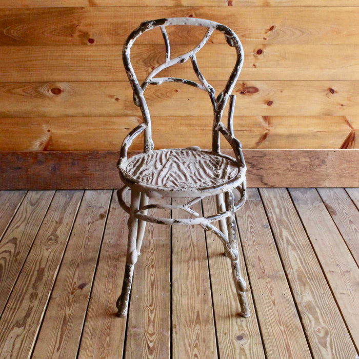 Rustic Metal Twig Chair 