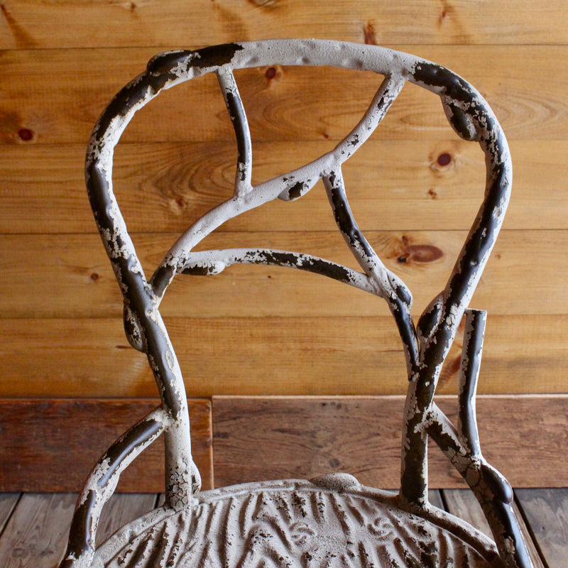 Rustic Metal Twig Chair 