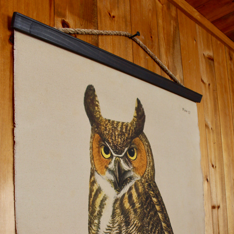 Great Horned Owl Wall Canvas