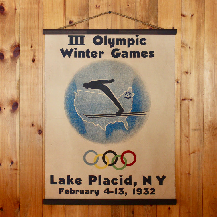 Lake Placid Olympics Wall Chart | Dartbrook Signature Collection