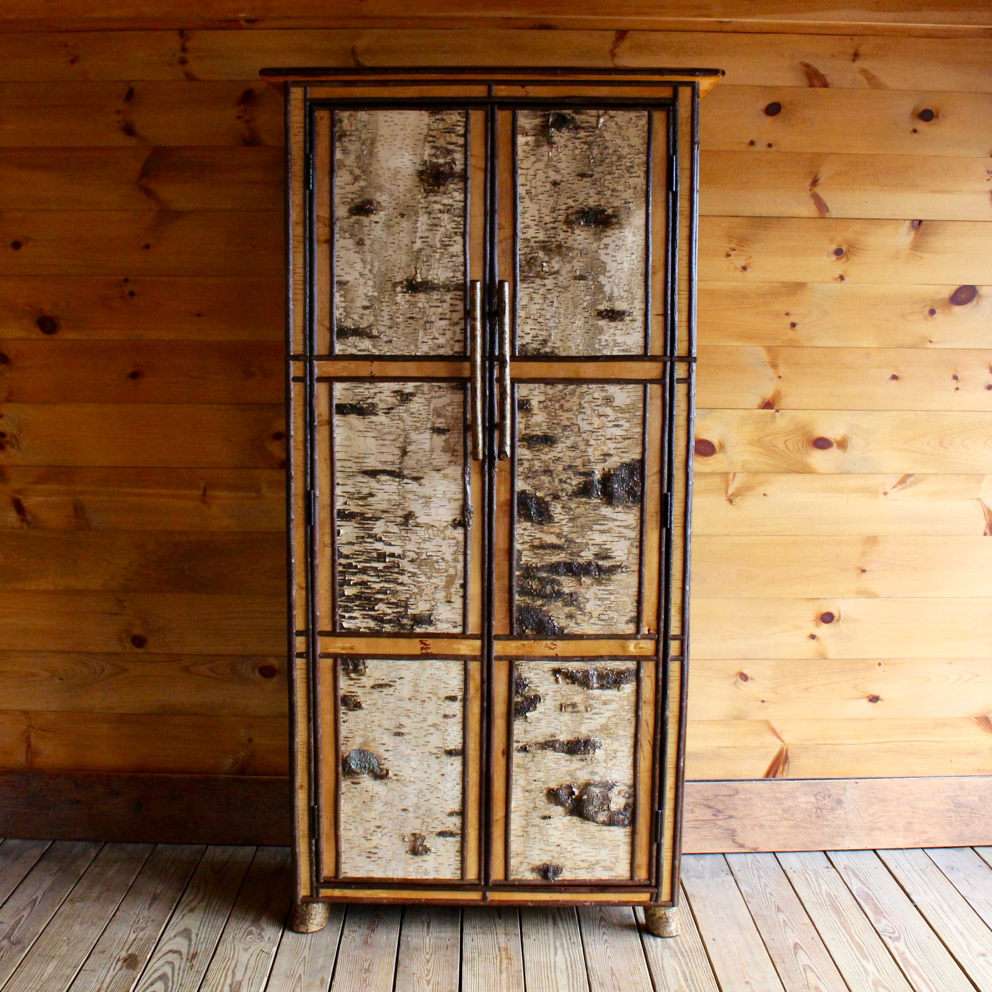 Rustic online pantry cabinet