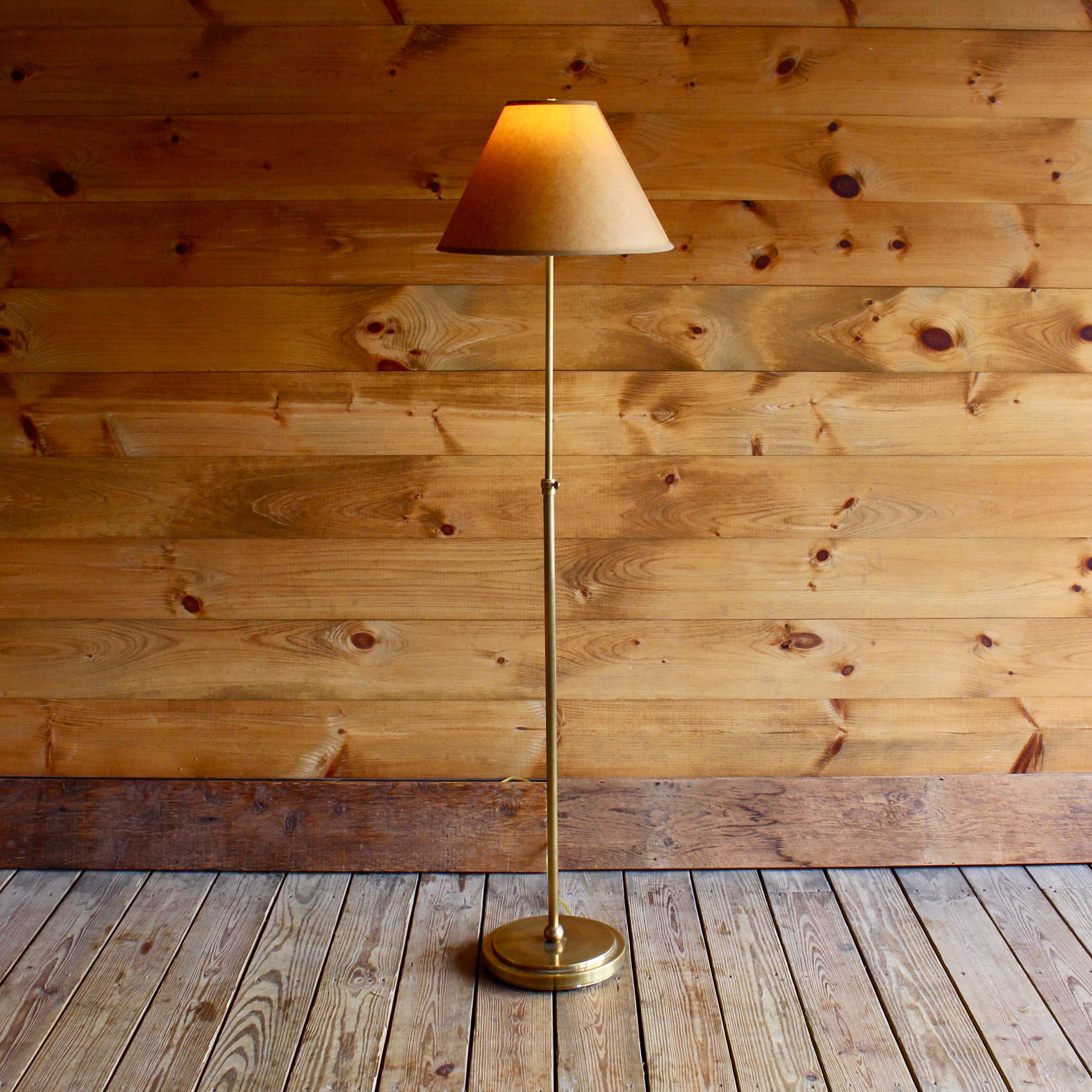 Brass adjustable floor lamp hotsell
