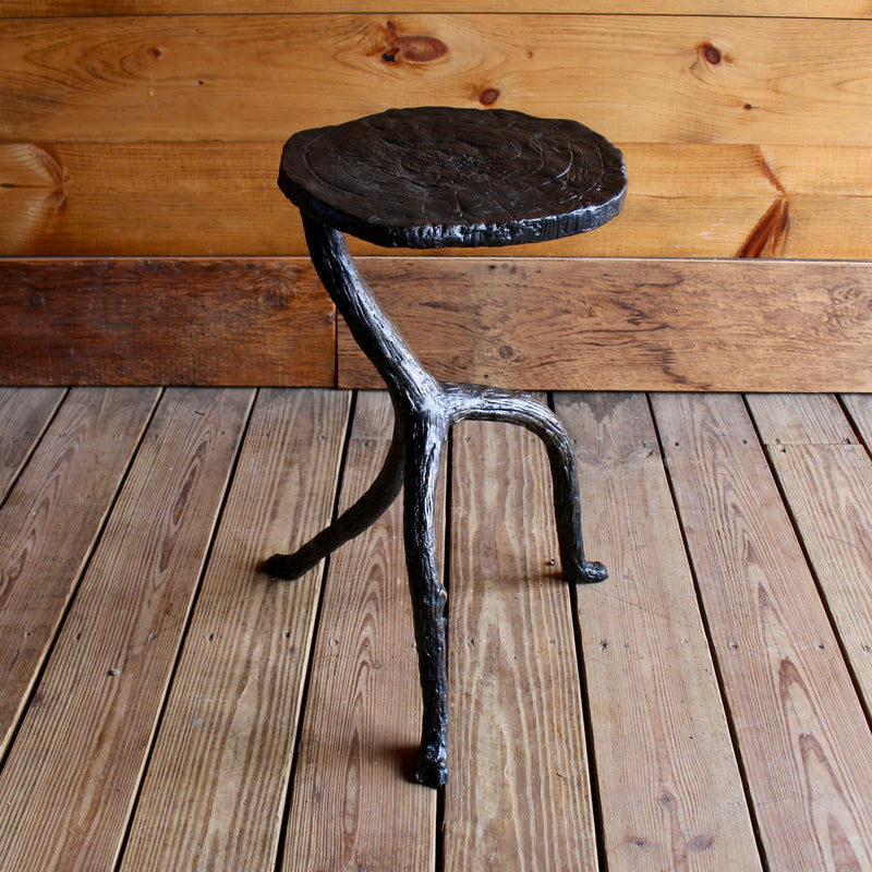 Iron Tree Side Table