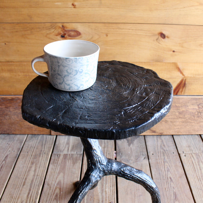 Iron Tree Side Table