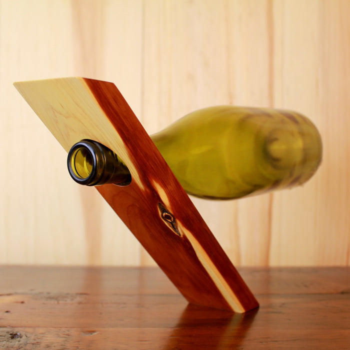 Balancing Wine Bottle Holder