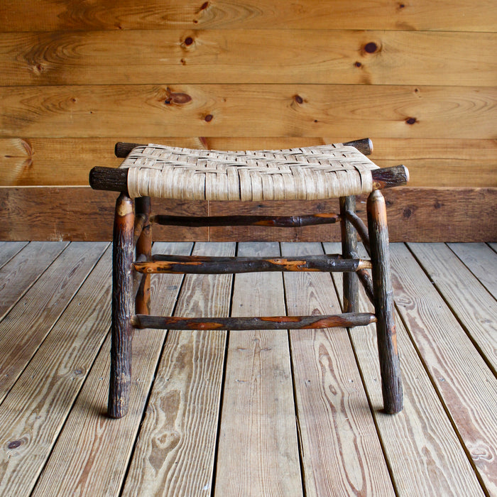 Camp Stool in Hickory and Splint | Dartbrook Signature Collection